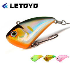 LETOYO フルスイムレイヤー バイブレーティング シングルフック 2.9g-7.3g ルアー ベイト ノイズ ビーズ付き バス ウォーキングマウス