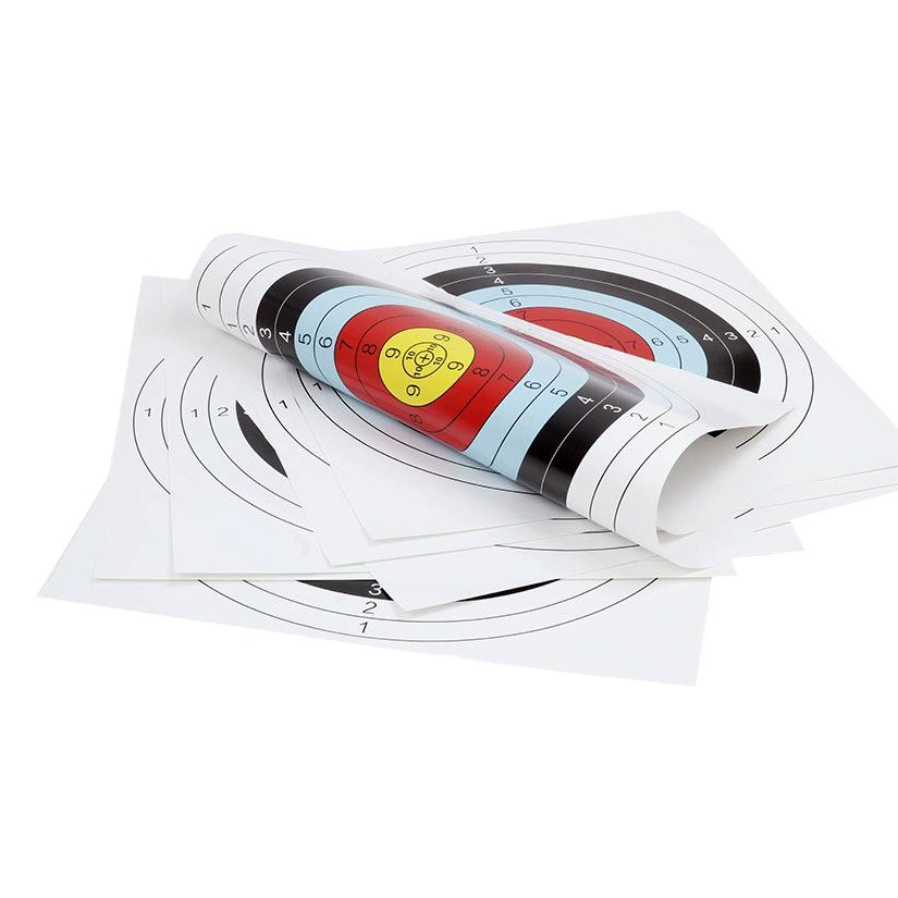 В наличии оптом 40*40 см бумага с Полным Кольцом Arrow Hall конкурентоспособный Рекурсивный лук композитный шкив лук мелованная бумага для стрельбы из лука