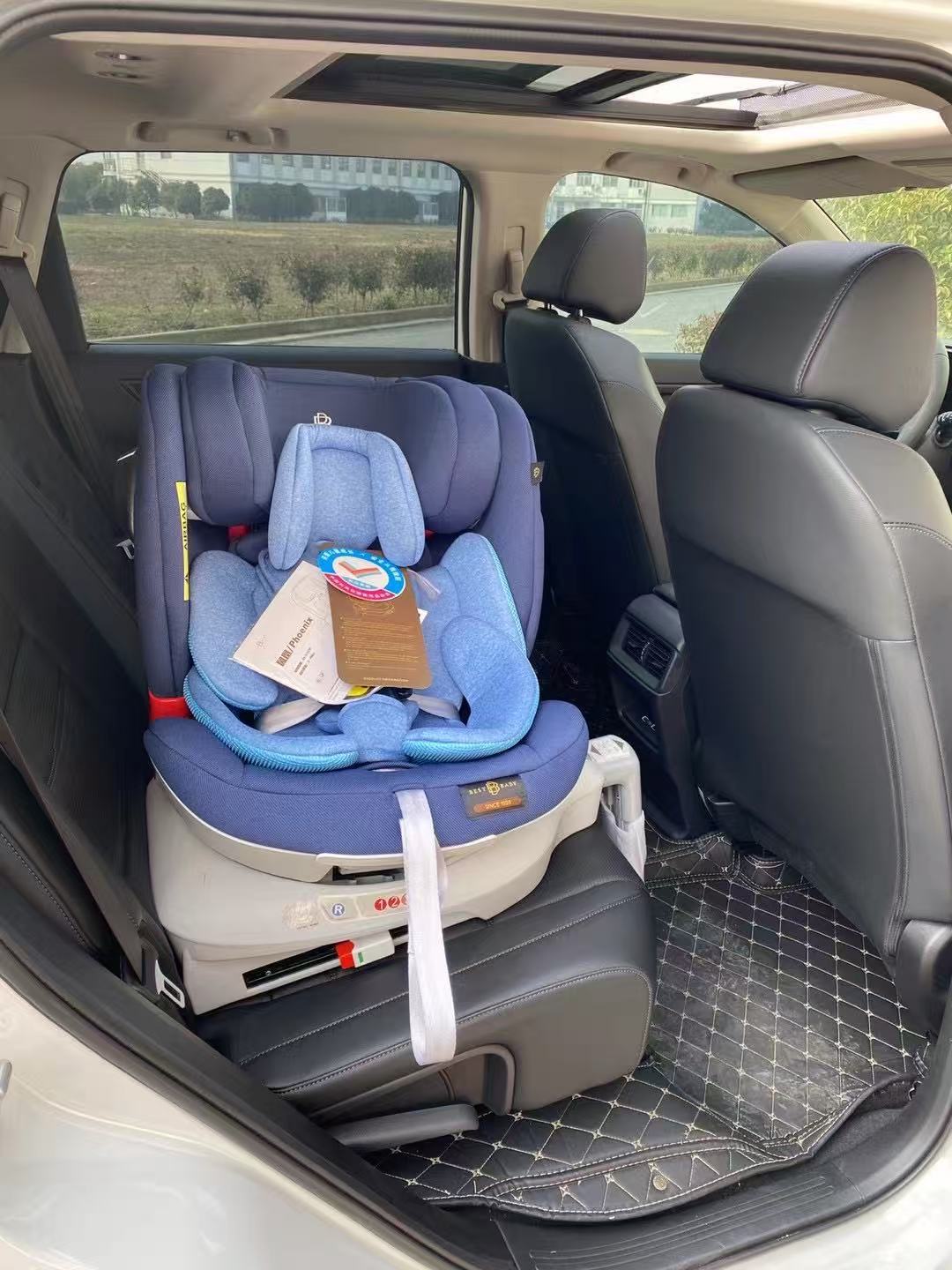 Bebecasi 0-12 years old newborn safety seat car 360 Rotating baby baby car