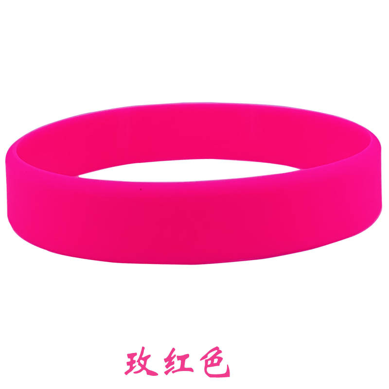 Pulsera de silicona cóncavo-convexo Impresión logotipo personalizado letras láser caucho muñeca Correa fabricante color sólido luminoso deportes pulsera