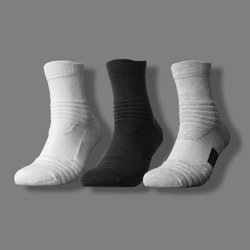 American Classic Sports Socks Short Tube Performance Running Socks Basketball Socks Spring and Autumn Socks Men's Sweat Absorbing Breathable Low