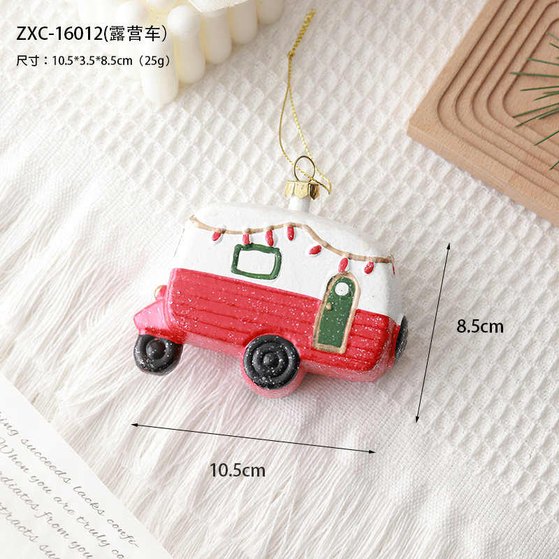 Buscando madera nueva guirlanda de Navidad donuts pan de jengibre hombre casa regalos de vacaciones juguetes accesorios suministro transfronterizo