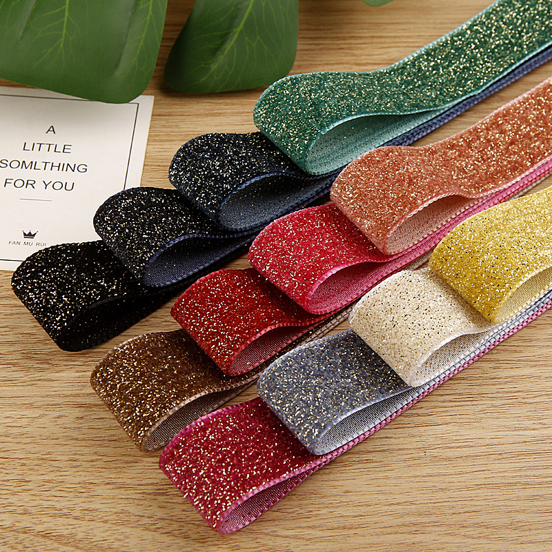Gold and Silver Silk Thread Laces, Bowknot DIY Hair Accessories, Clothing Accessories, Shoe Flowers, Stage Grass Hats, Decorative Ribbons