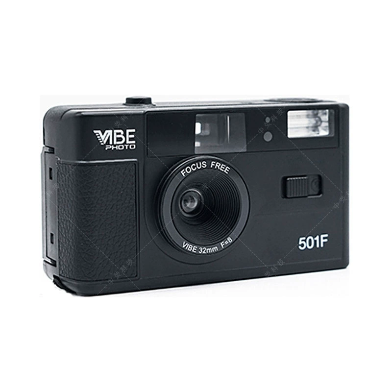 Новая немецкая камера VIBE 501F с ретро-накопителем и вспышкой, ностальгический подарок, 135 кинемат