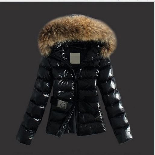 Foreign Trade 2025 Winter Imitation Raccoon Big Fur Collar Korean Fashion Women's Slim Slim Down Cotton Clothes Short Style YL-736