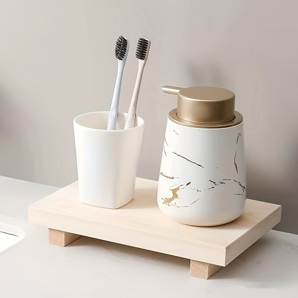 Estante de almacenamiento de madera para uso doméstico, soporte móvil para plantas verdes, expositor de figuras para escritorio de sala de estar, almacenamiento para baño.