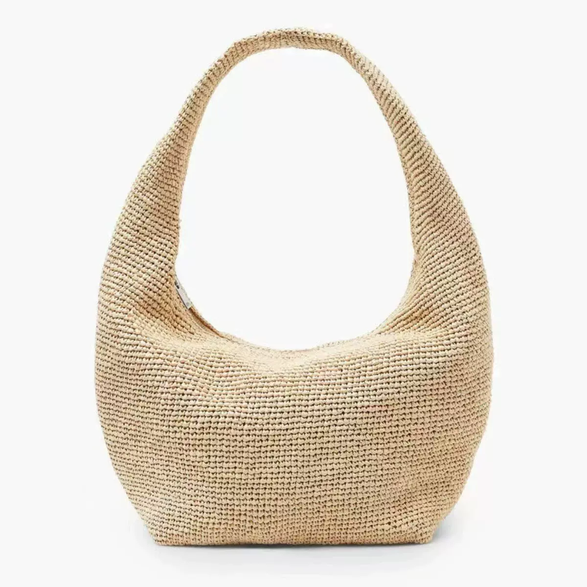 百搭高级感草编包女新款手工编织包大容量单肩腋下包包度假沙滩包