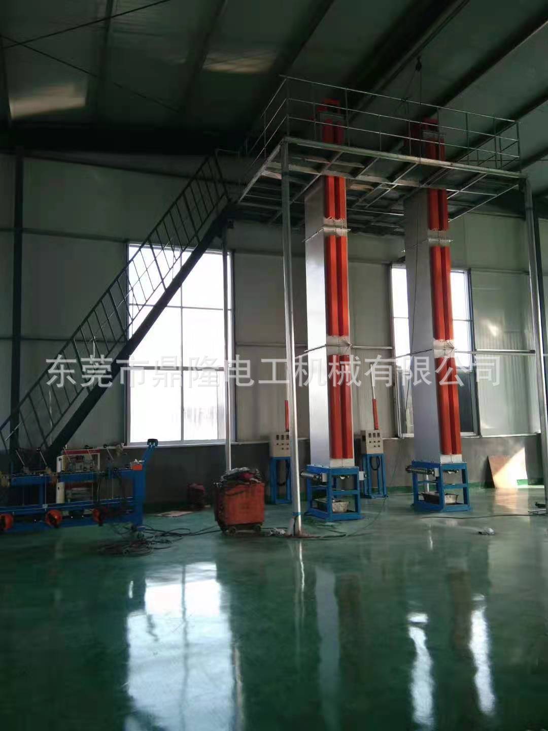 鼎隆硅胶高温编织线上色过油 硅胶线上色过油机硅胶高温线过油机
