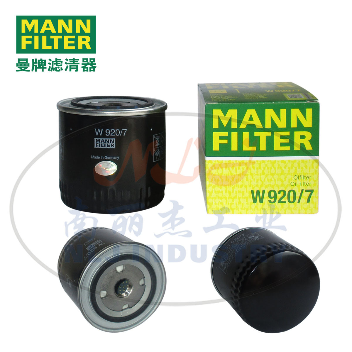 W920/7油滤MANN-FILTER(曼牌滤清器)