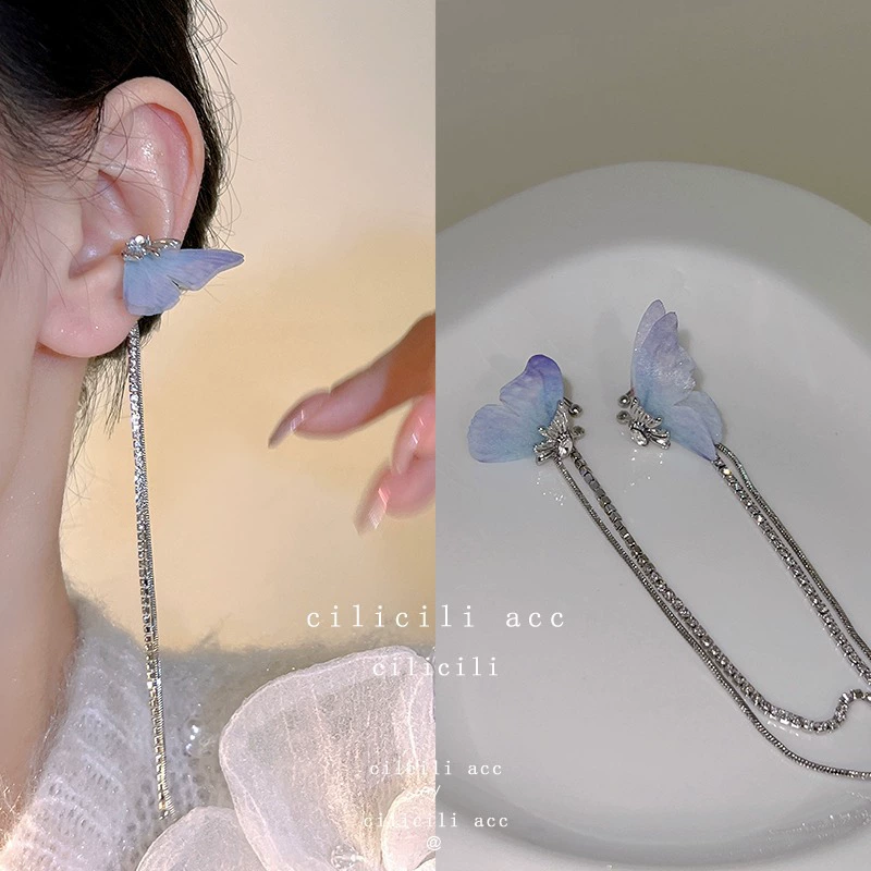 Серьги-крючки, дизайн длинных серег с кисточками, жемчуг, корейский стиль, без прокола ушей, тренд сезона