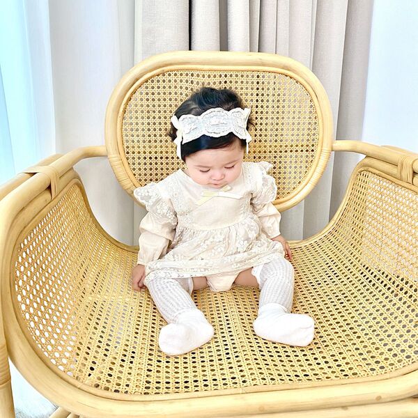 Children's lace overall for new born