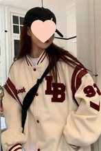 秋春夏新款衣服ins潮韩版学生宽松百搭棒球服加厚加绒卫衣外套女