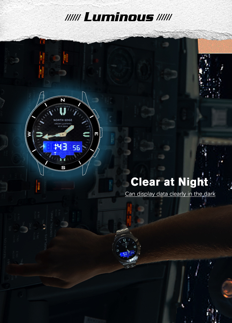 Waterdichte smartwatch met hoogtemeter barometer en kompas_voghion.com