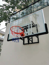 篮球框挂式户外成人钢化玻璃篮板少儿训练家用可升降篮球架挂墙扣