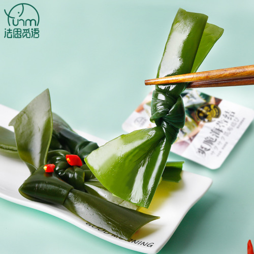 Fasimiyu kelp knot 150g ready-to-eat spicy snacks garlic snacks snack wakame bag