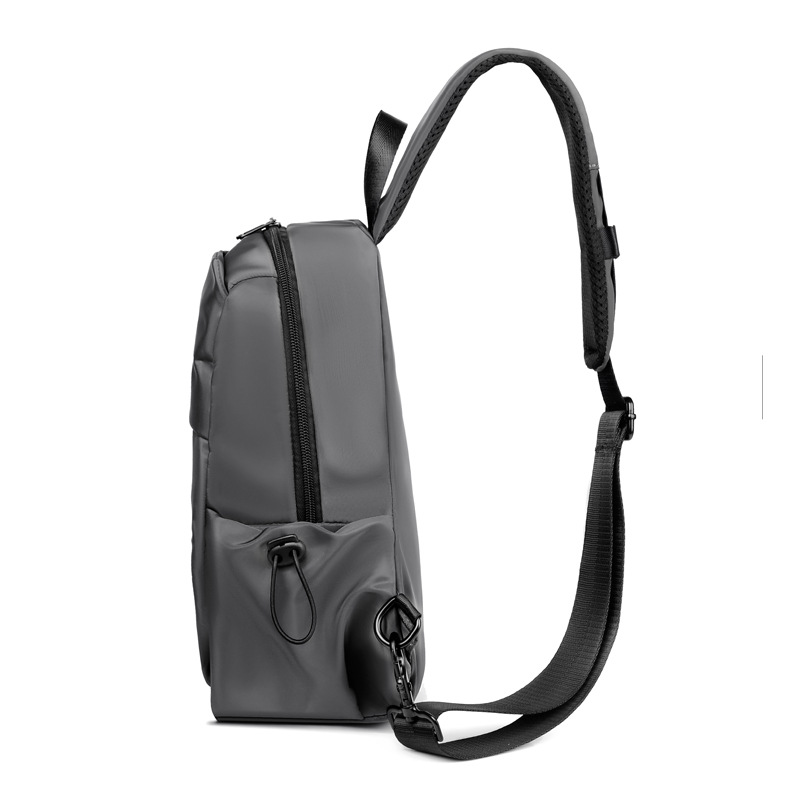 Bolso de pecho de hombre ligero nueva moda casual mochila deportiva al aire libre bolso de pecho de viaje bolso de hombre a prueba de salpicaduras