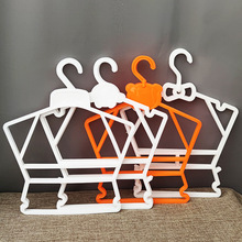 可爱小孩套装连体衣挂婴儿宝贝晾衣服批撑子发童装店儿童衣架包邮