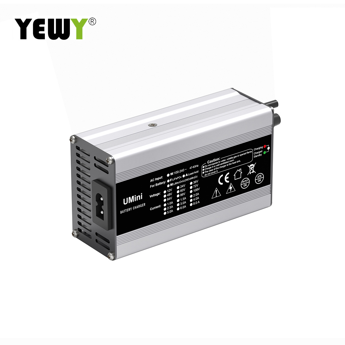 Umini 24V4A锂电池智能铝壳充电器