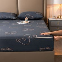 六面全包床笠单件床罩席梦思保护套拉链式可拆卸床垫套防滑固定