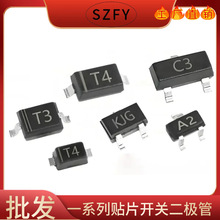 �������� BAV21WS SOD-323 ˿ӡT3 1206��װ ��Ƭ���ض�����
