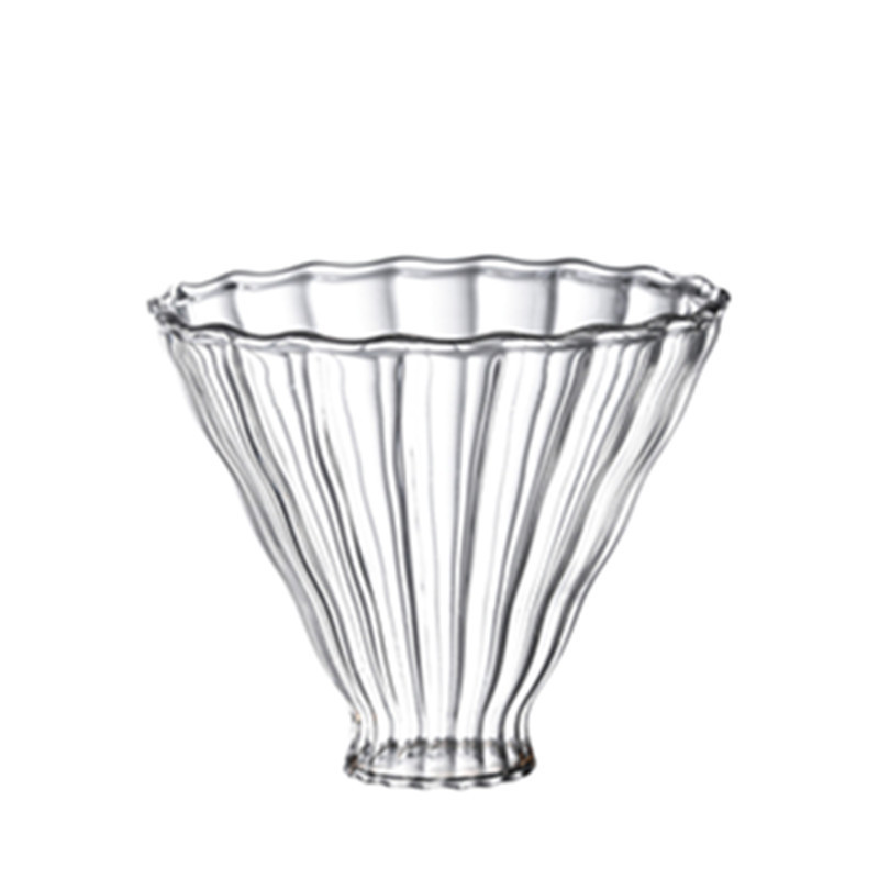 Fabricante directo de vidrio para compartir cafetera conjunto de cafetera de agua de mano taza de filtro de nube cafetera de moca explosión doméstica comercial