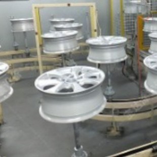 Manufacturer Customized Car Wheel Hub Spray Painting Assembly Line | Anti-Static Aluminum Spray Line with Good Price and Stable Operation