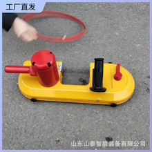 FDJ-120气动锯轨机操作简便风动带式锯厂家直供矿用无火花气动锯