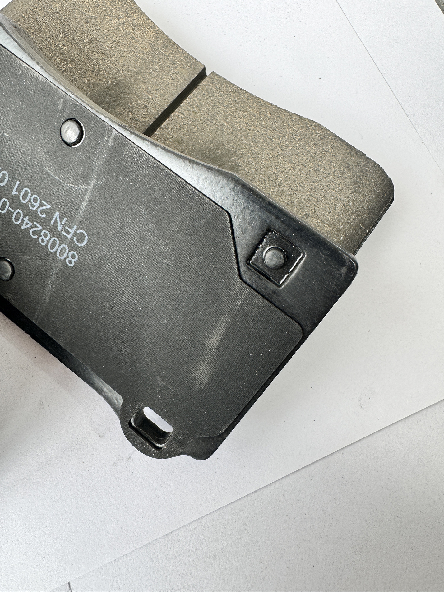 Suitable for Tesla Model 3/Refreshed 3 Brake Pads, Standard Version, Front Wheel Brake Pads 8008240-00-C