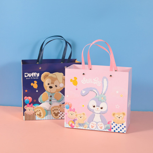 Rabbit Baby Full Moon Gift Bag Cartoon Children's Gift Bag Snack Egg Favors Gift Bag Wholesale