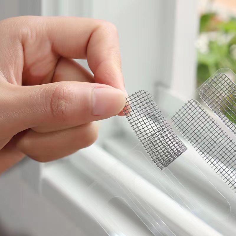 Pegatina de Malla para Drenaje de Ventana, Autoadhesivo, Anti-insectos, Anti-polvo, para Puertas y Ventanas image 4