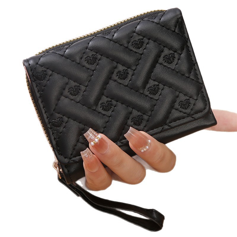 Billetera Mini Multifuncional para Mujer en PU Resistente al Desgaste para Uso Diario