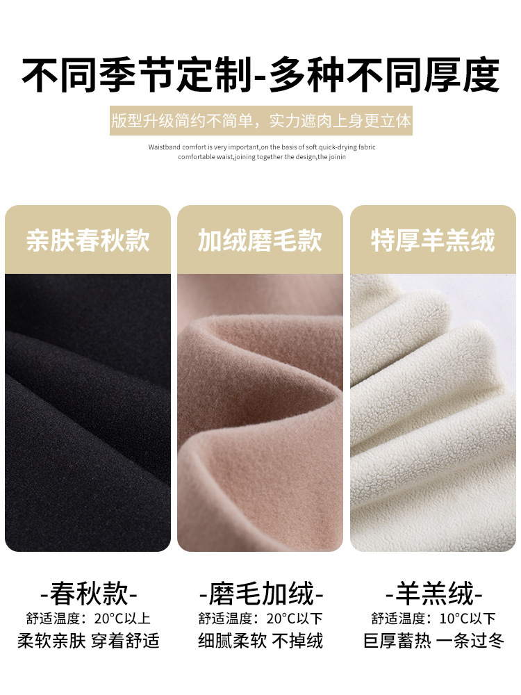 Flared Shark Pants for Women, Suitable for Autumn and Winter, High-Waisted, Slimming, Sporty, Tight-Fitting, Butt-Lifting, Flared Yoga Fleece-Lined Leggings