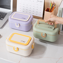 304不銹鋼飯盒可加熱飯盒保溫盒學生飯盒上班族午餐盒便攜式餐盒