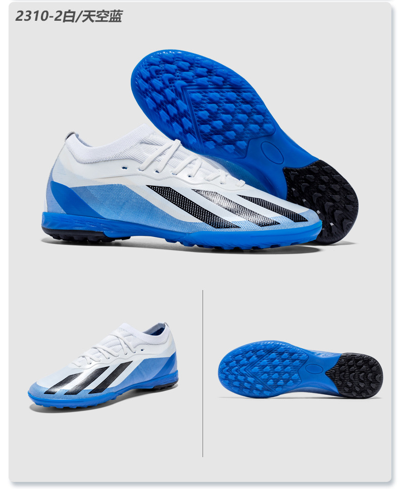 Zapatillas de fútbol de corte bajo transfronterizas para estudiantes masculinos AG Sail World Cup Sail Stop Césped Entrenamiento de juego Calzado deportivo al por mayor