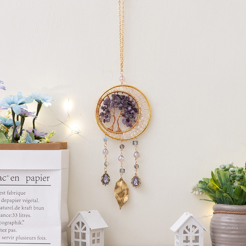 Car Accessories for Men and Women, In-Car Life Tree Mirror Ornament, Car Decor, Car Ornament, Internet Celebrity Car, Car Pendant