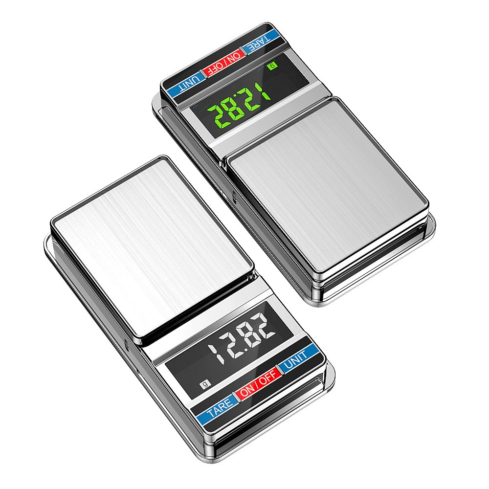 Новые мини-портативные ювелирные весы карманные весы ручные весы 0.1g0.01g прецизионные весы для золотых лекарственных весов