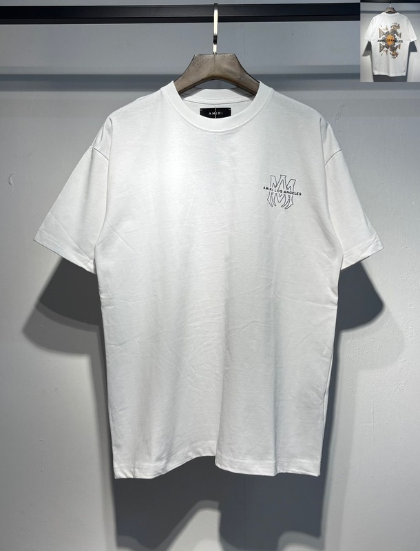 貿易クロスAm新文字クラシックプリント半袖男女同型カップルTシャツiri夏高iri製品タイプ|undefined