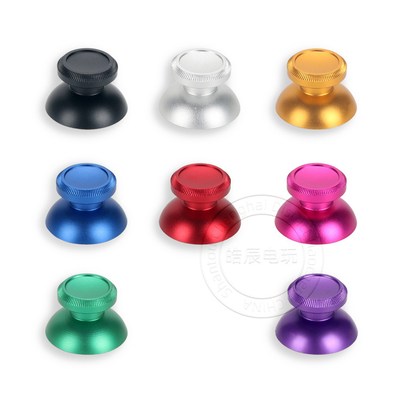 Suitable for Ps4 Xbox One Series X/S Controller Metal Alloy Joystick Caps Mushroom Head Replacement and Repair