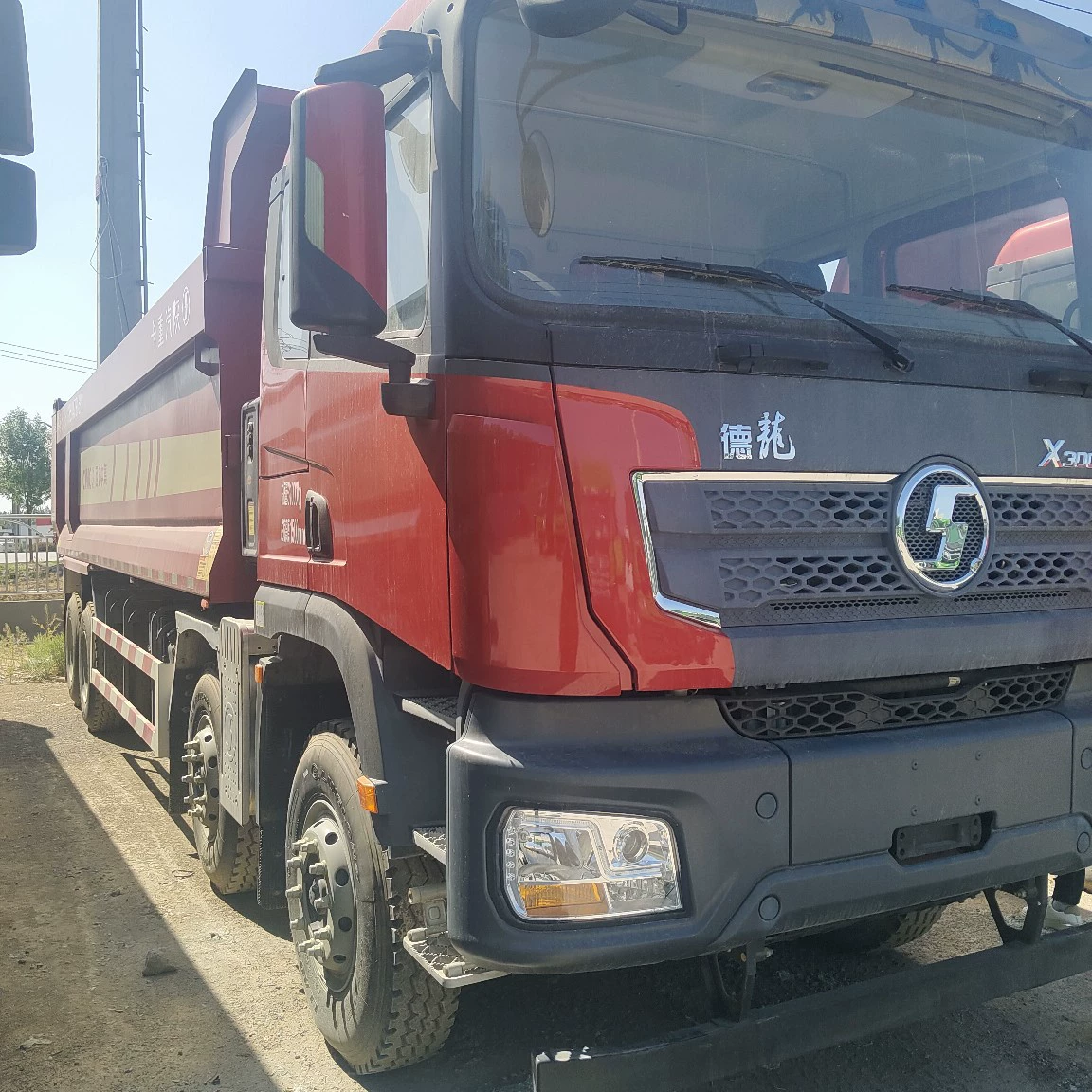 Самосвал Shaanxi Automobile Delong X3000, транспортное средство для перевозки песка и гравия, соответствующее стандарту National IV, 12-колесный самосвал, грузовик для перевозки сыпучих материалов