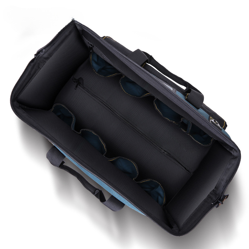 El kit de herramientas de barra de tracción multifunción gigante es resistente y duradero. Carro de lona con ruedas push-pull de grado industrial portátil