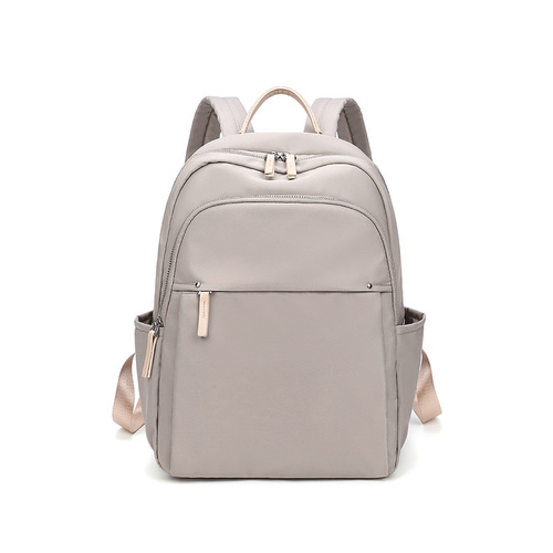  new summer style simple lightweight commuter backpack large capacity computer bag Oxford cloth casual women's backpack