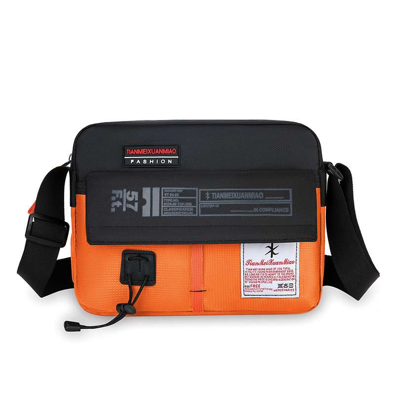 Bolso bandolera para hombre 2025 nuevo bolso deportivo ocio al aire libre todo-fósforo pequeño bolso cuadrado de cercanías moda bolso de hombro