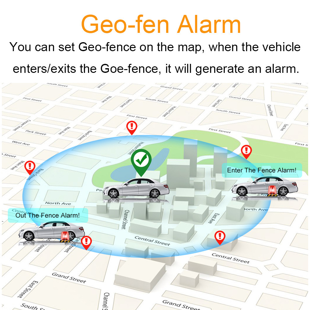 New Gt06 Protocol Vehicle Gps Tracker App Positioning Remote Oil Cut-Off Microphone Sos Emergency Overseas Version