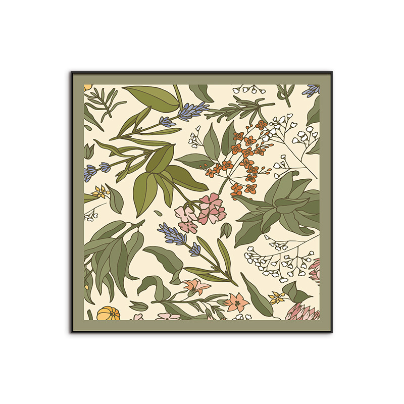 Estilo antiguo sala de estar sofá fondo pared pintura decorativa nicho retro francés pintura de muestra pasillo dormitorio pintura colgante