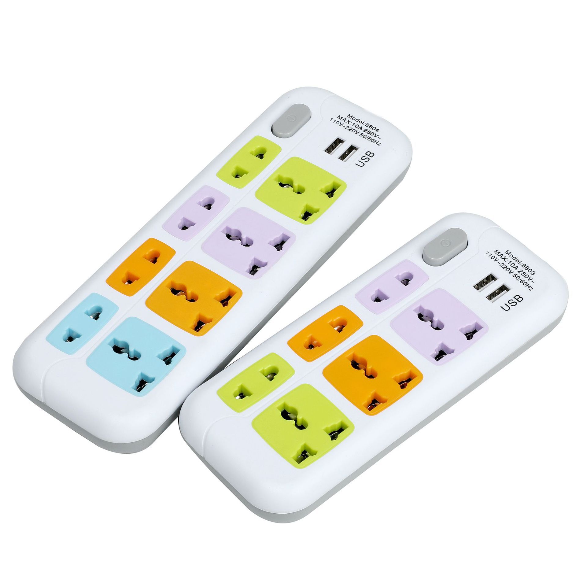 8803 # 8804 # enchufe de comercio exterior con interruptor de color de 15 orificios enchufe de 20 orificios placa de conexión USB bolsa