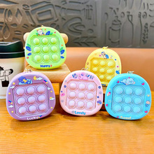 创意萌趣动物泡泡乐打地鼠掌上解压玩具钥匙扣包包挂件节日小礼物