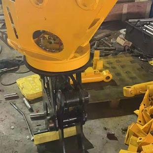 Construction engineering curbstone brick handling claw multifunctional mechanical stone grabbing tool 360 degree rotating curbstone fixture