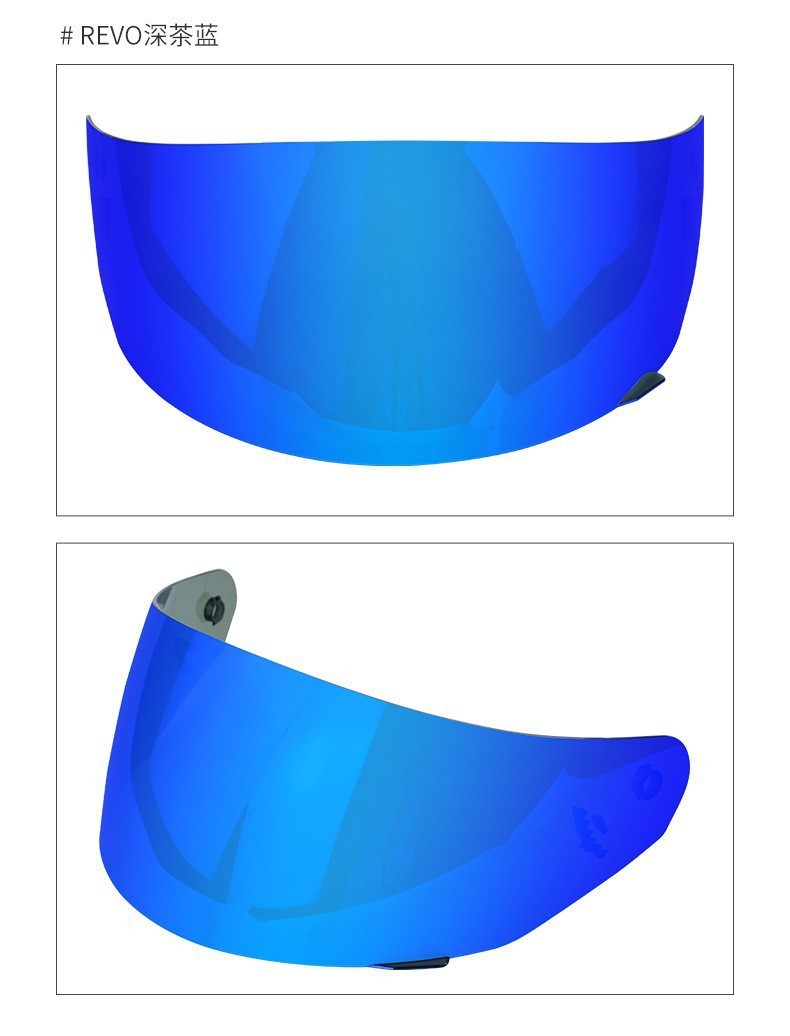 The new motorcycle helmet lens is suitable for FF 352 384 351 369 802 men's and women's sunshade glasses
