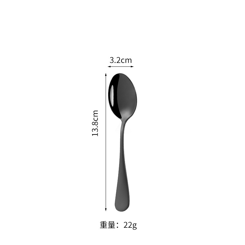 Juego de cuatro piezas de cocina occidental de hotel dorado cuchillo, tenedor y cuchara Transfronterizo 1010 traje de vajilla de acero inoxidable cuchillo, tenedor y cuchara