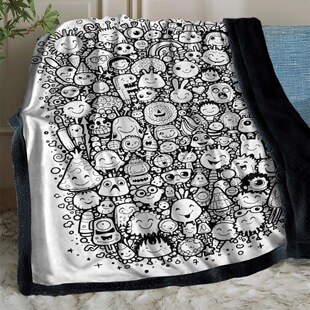 ���Sֱ���ֹ���ɫ̺�� DIY Coloring Blanket �ֹ���ɫ���P��ɫ̺